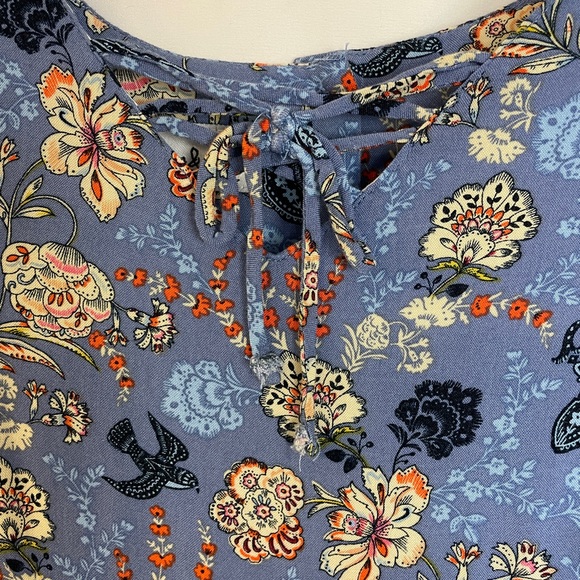 Pippa and Julie Paisley Floral Fall print Dress Size 5 - Picture 5 of 7